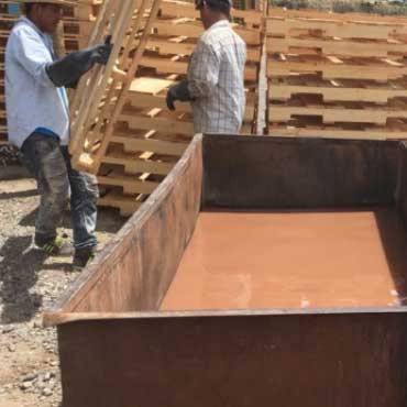 Aserradero guatemalteca especializado en tarimas